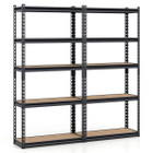 5-Tier Garage Shelving Unit (1- to 4-Pack) product image