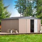 12' x 12' Outdoor Storage Shed with Lockable Doors product image