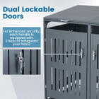 Outdoor Trash Can Storage Shed for 2 or 3 Bins product image