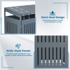 Outdoor Trash Can Storage Shed for 2 or 3 Bins product image