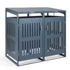 Outdoor Trash Can Storage Shed for 2 or 3 Bins product image