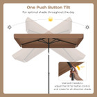 Rectangular Outdoor Balcony Umbrella product image