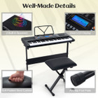 61 Key Portable Electronic Keyboard product image