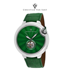 Christian Van Sant Men's Cyclone Automatic Black Dial Watch product image