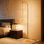 3-Circle Dimmable LED Floor Lamp  product image