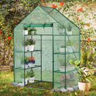 Portable Outdoor Mini Walk-in 4-Tier Greenhouse product image