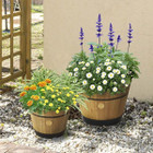 VegTrug Build A Barrel 18” Outdoor Planter product image