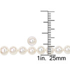 6-7mm Cultured Freshwater Pearl Necklace, Earrings and Bracelet Set product image