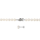 6-7mm Cultured Freshwater Pearl Necklace, Earrings and Bracelet Set product image