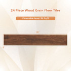 Waterproof Vinyl Floor Tiles (24 or 48-Pack) product image