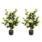 Artificial Camellia Tree (1 or 2 Pack) product image