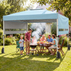 17x10-foot Pop Up Canopy Tent with Awning product image