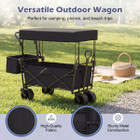 40-inch Folding Utility Wagon with Canopy product image