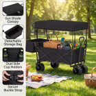 40-inch Folding Utility Wagon with Canopy product image