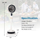 Misting Pedestal Fan product image