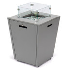 37,000 BTU Propane Steel Fire Pit Table with Wind Guard product image
