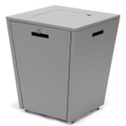 37,000 BTU Propane Steel Fire Pit Table with Wind Guard product image