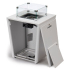 37,000 BTU Propane Steel Fire Pit Table with Wind Guard product image