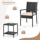 Rattan Patio Furniture Set (3 Pieces) product image
