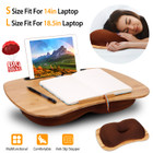 iMounTEK® Bamboo Laptop Lap Desk with Pillow Cushion product image