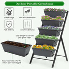 5-Tier Vertical Raised Garden Bed Planter Box (1- or 2-Pack) product image