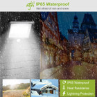 Solar Powered Motion Sensor Wall Light product image