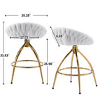 Counter Height Swivel Bar Stools (Set of 2) product image