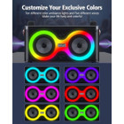 Karaoke Machine, Portable Bluetooth Speaker with 2 Wireless Microphones product image