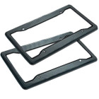 Zone Tech Carbon Fiber Plastic License Plate Frame (2-Pack) product image