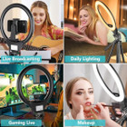 10'' Ring Light with 50'' Extendable Tripod Stand product image