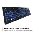 SteelSeries Apex 100 Gaming Keyboard product image