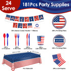 4th of July Party Supplies (181 Pieces) product image