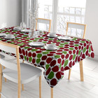 Waterproof Printed Flannel Back Vinyl Tablecloth (2-Pack) product image