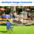 Portable Camping Chair with Sun Umbrella product image