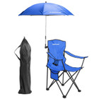 Portable Camping Chair with Sun Umbrella product image