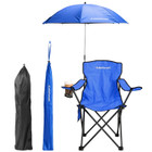 Portable Camping Chair with Sun Umbrella product image