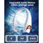 Personal Neck Fan with LED Display product image