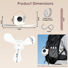 2-in-1 Camping Fan with Light  product image