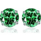 2.00 CTTW Round Crystal Stud Earrings product image