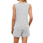 Women's Summer Casual Sleeveless Two Piece Outfit product image