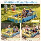 Kids' Wooden Themed Sandbox product image