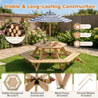 Kids' Hexagonal Picnic Table  product image