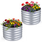 Round Galvanized Raised Garden Bed (1- or 2-Pack) product image