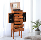 Vintage Freestanding Jewelry Cabinet product image