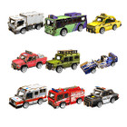 DIY 3D Movable Wooden Puzzles Vehicles Toy (3-Pack) product image