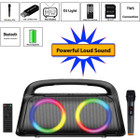 Portable Bluetooth Speaker with LED DJ Lights product image