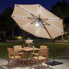 LED Cantilever Patio Umbrella  product image