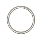 Men's Titanium 7mm Stone Finish Wedding Band Ring product image