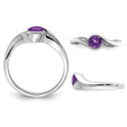 1/3 Carat (ctw) Amethyst Ring in Sterling Silver product image