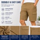 Men’s Super Stretch Cargo Shorts (3-Pack) product image
